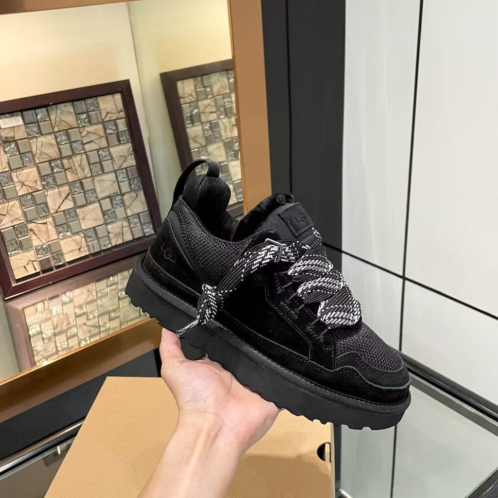 Thick-soled casual sneakers