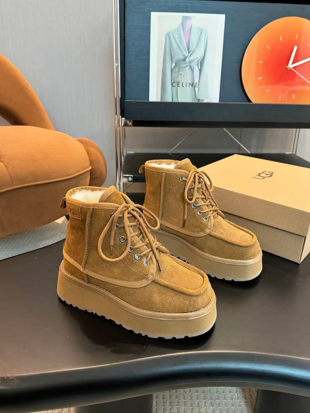 Sheepskin Snow Boots