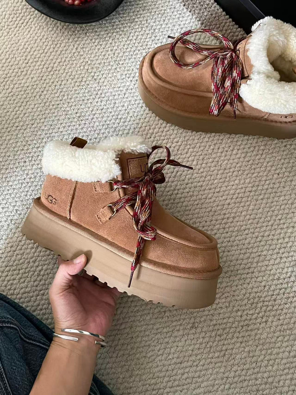 Funkarra Cabin Cuff Slippers